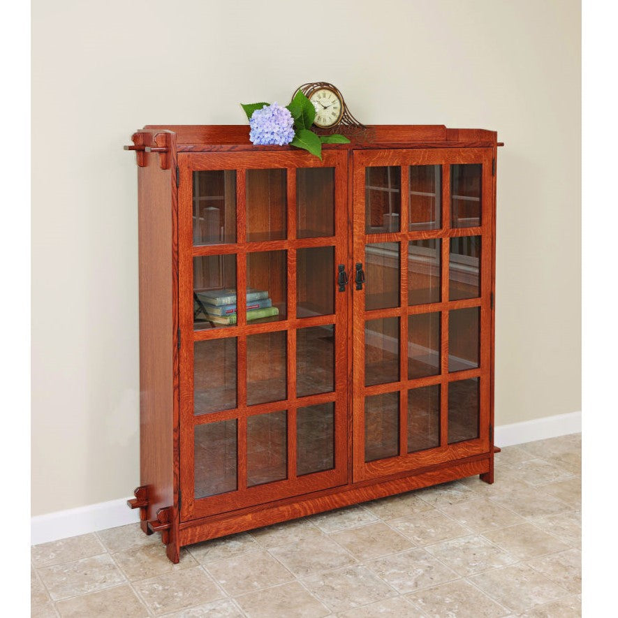 QW Amish Timeless 2 Door Bookcase
