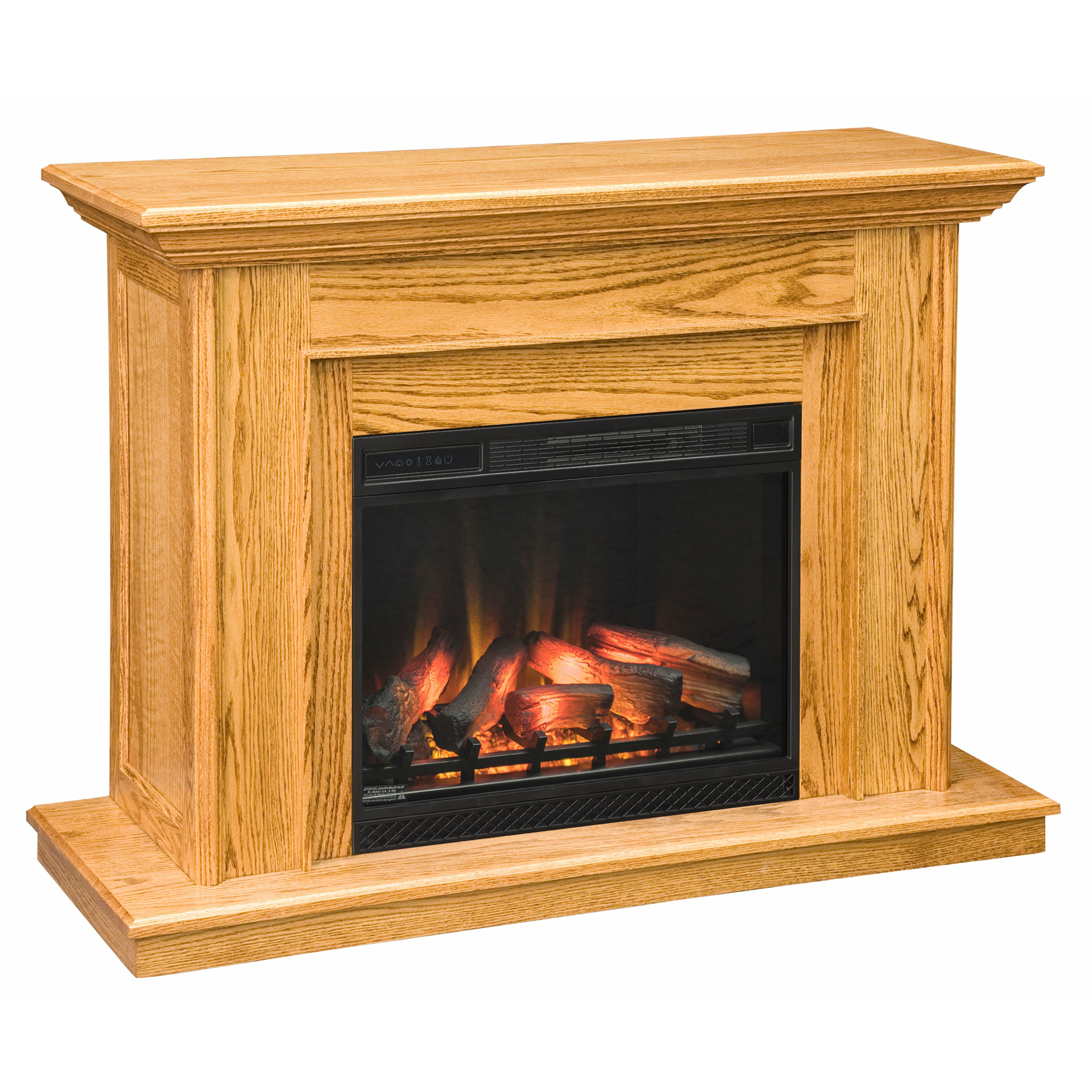 QW Amish Valley Fireplace – Quality Woods Furniture