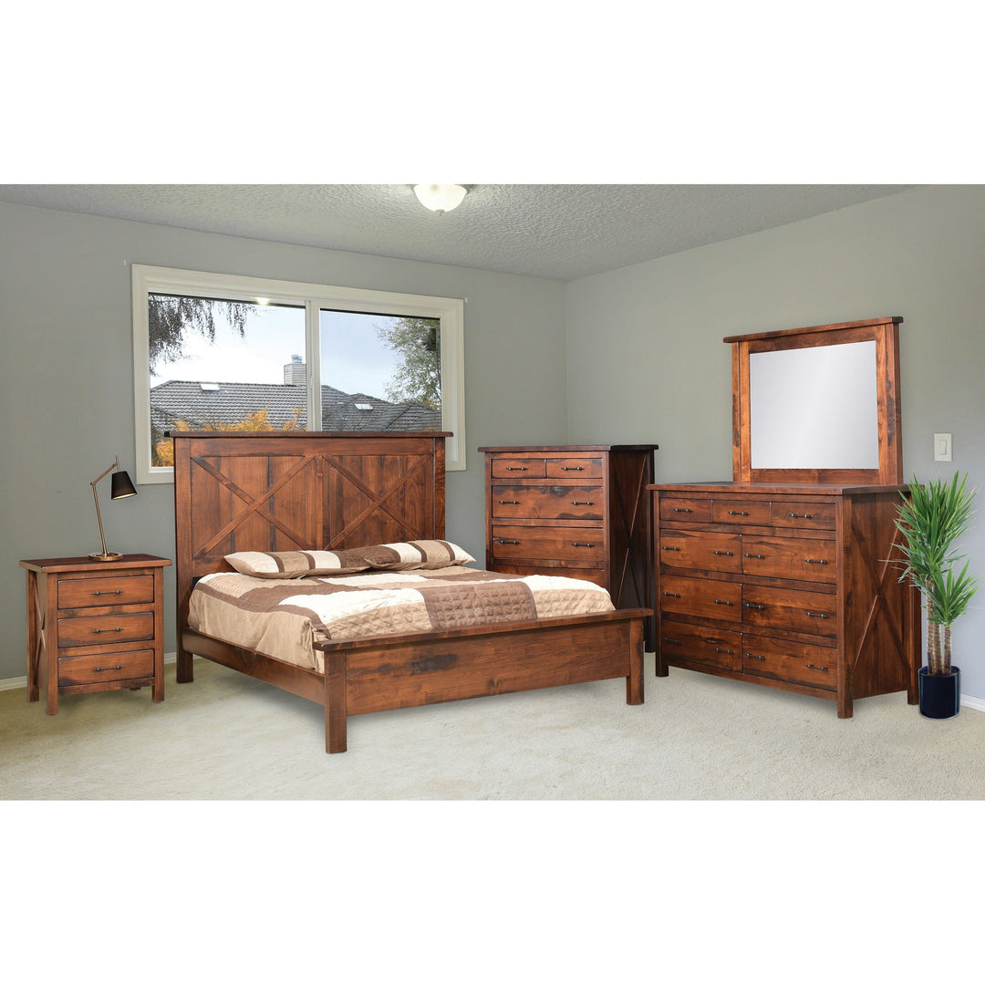 QW Amish Wildwood Superior Bed