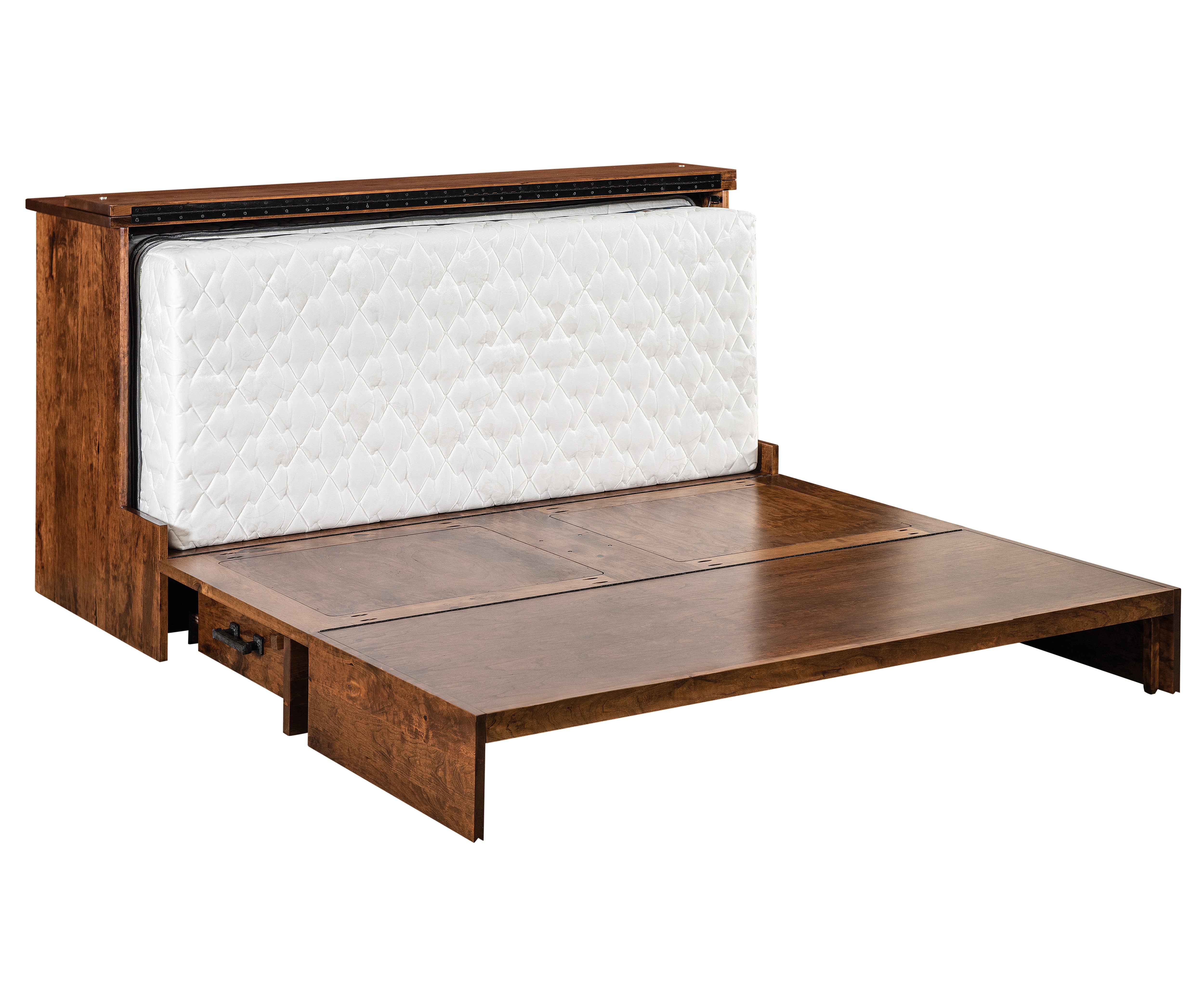 QW Amish Mission Murphy Cabinet Bed - Thumbnail 4