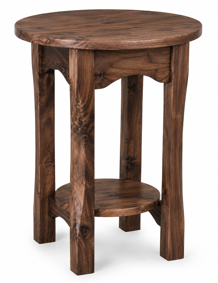 Bennett Round End Table (select size)