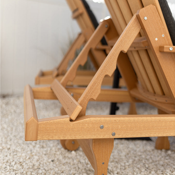 Comfo Back Adirondack Chaise Lounge