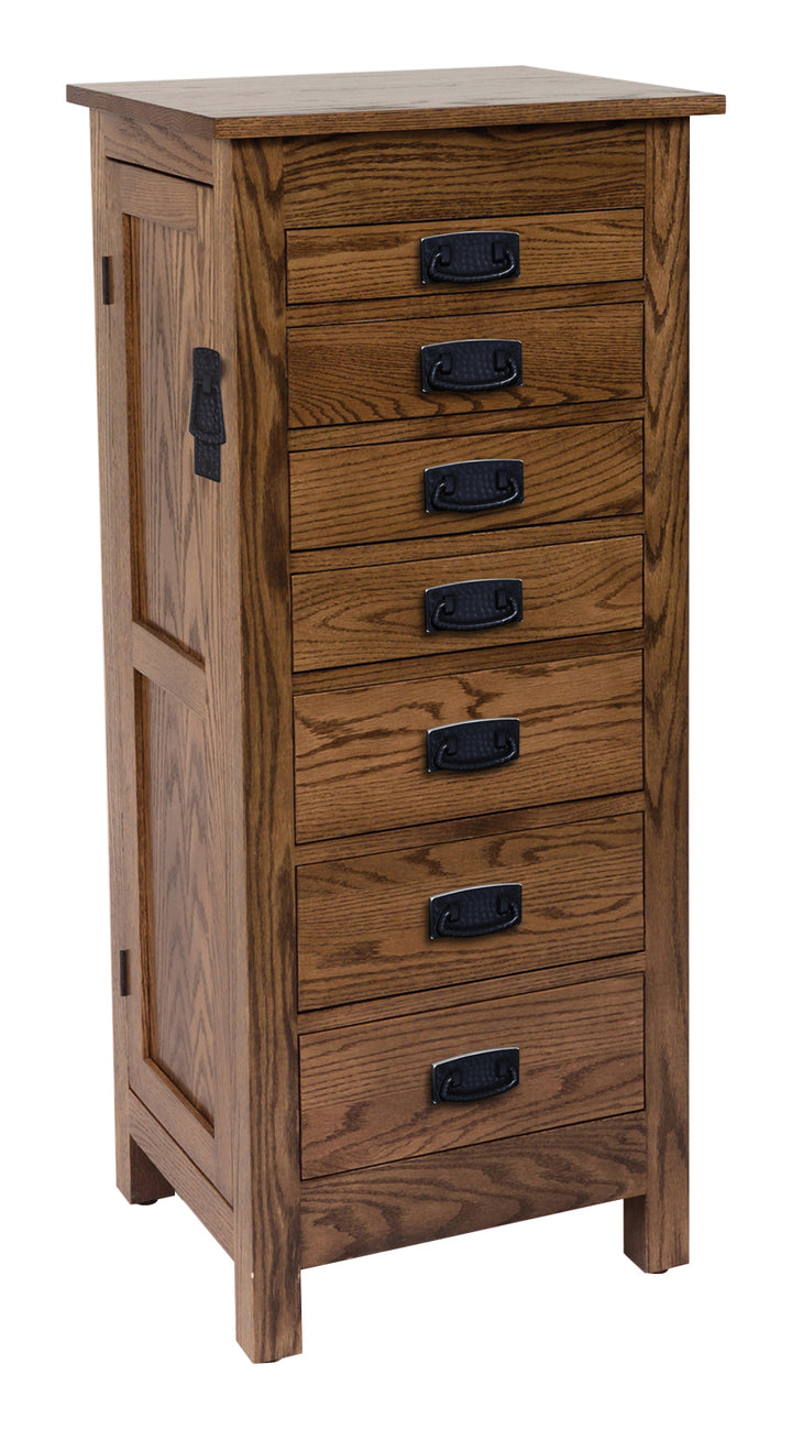 QW Amish 150 Mission Jewelry Armoire