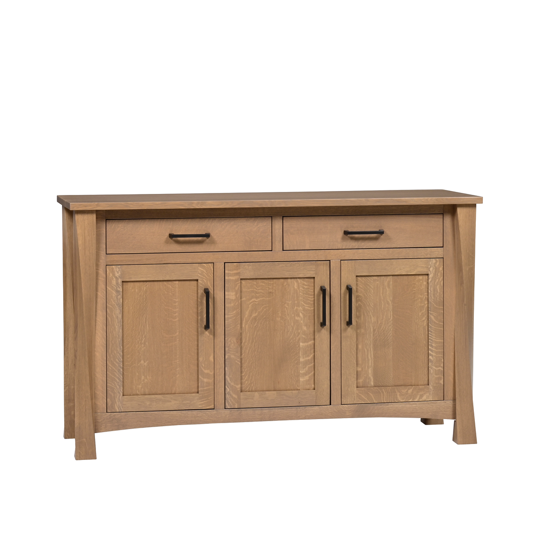 QW Amish Helix Twist 3 Door Buffet