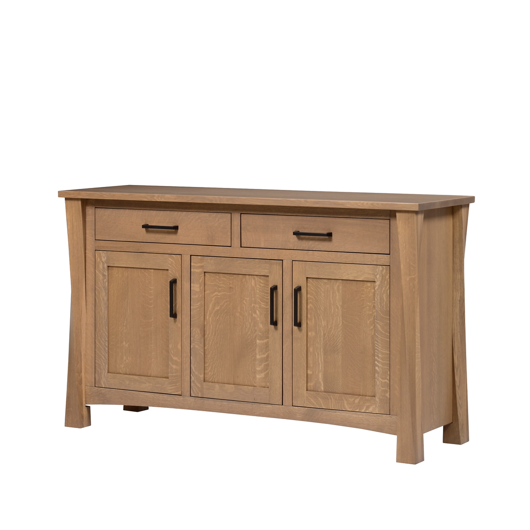 QW Amish Helix Twist 3 Door Buffet