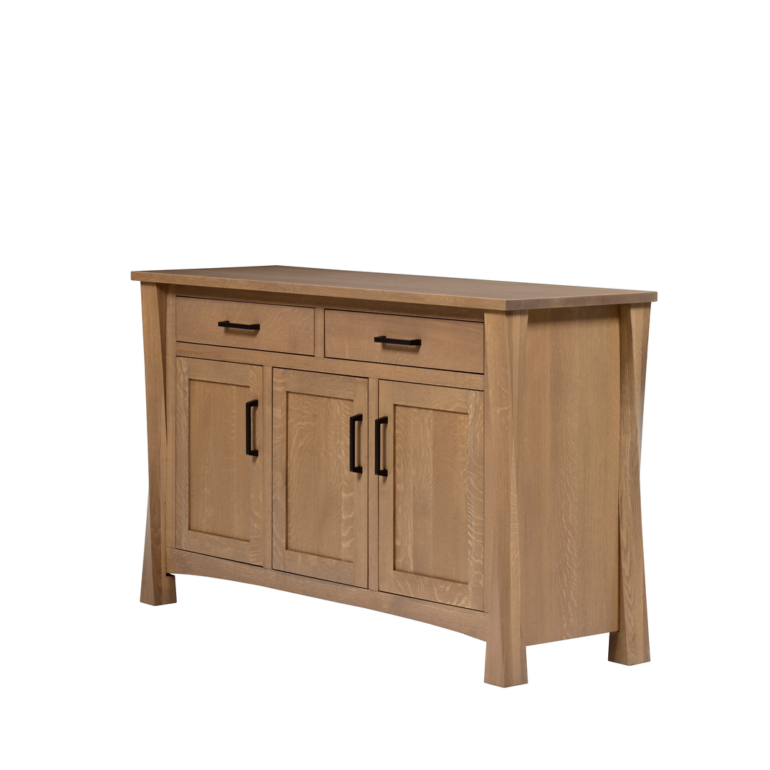 QW Amish Helix Twist 3 Door Buffet