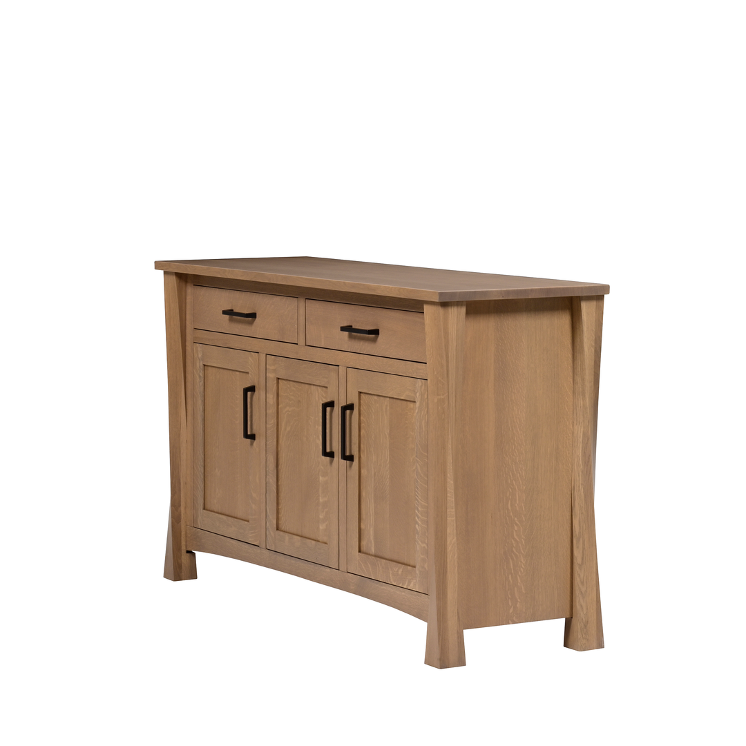 QW Amish Helix Twist 3 Door Buffet