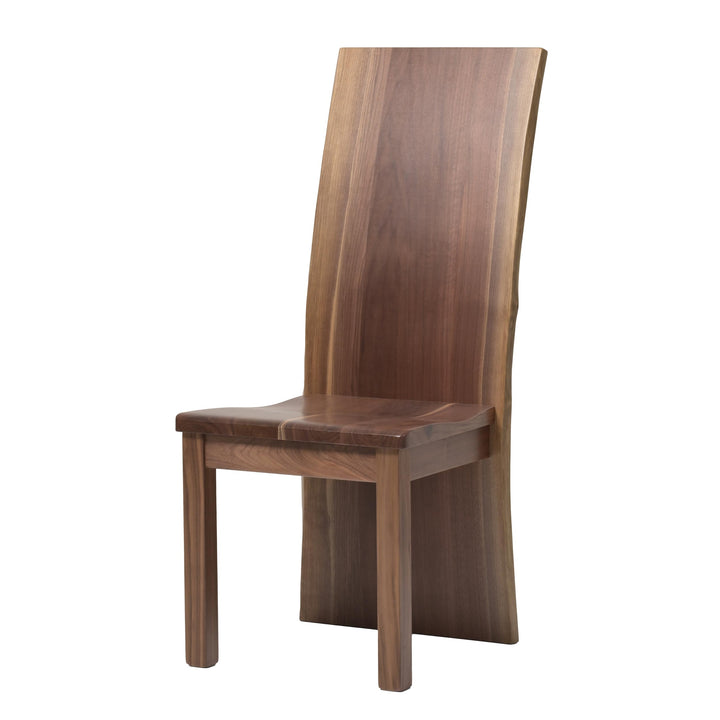 QW Amish Yellowstone Live Edge Side Chair