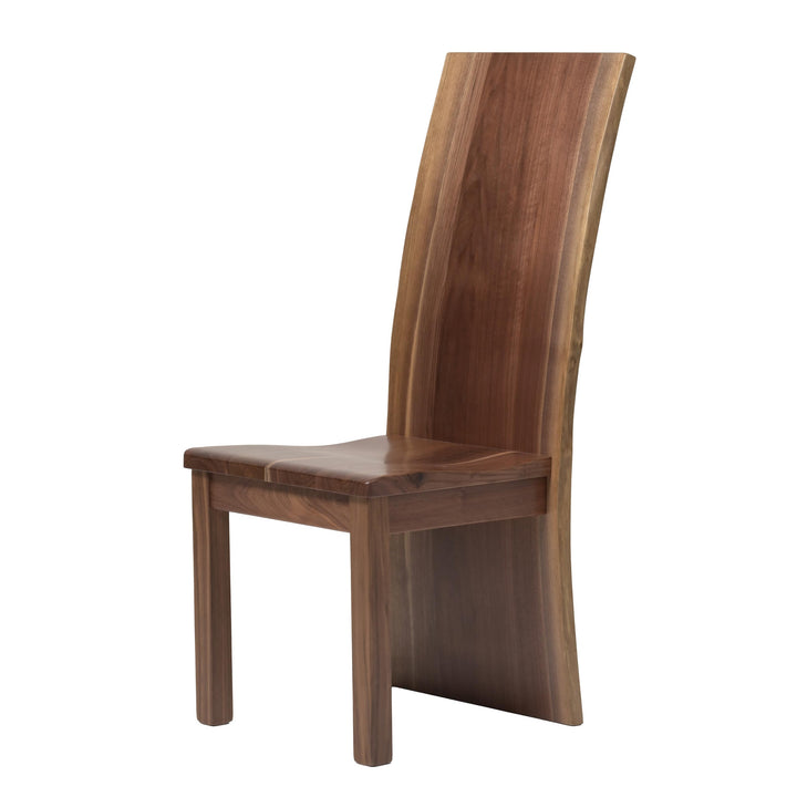 QW Amish Yellowstone Live Edge Side Chair