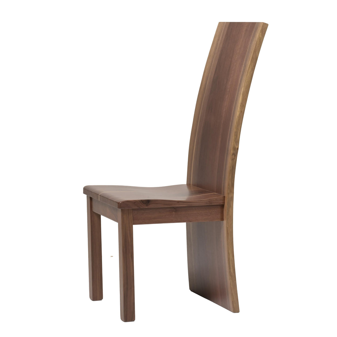 QW Amish Yellowstone Live Edge Side Chair