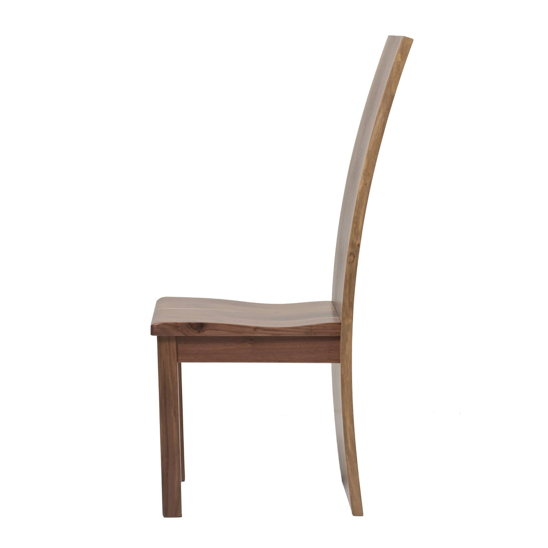 QW Amish Yellowstone Live Edge Side Chair