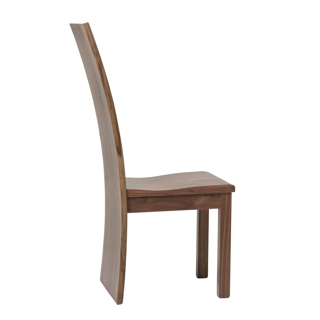 QW Amish Yellowstone Live Edge Side Chair