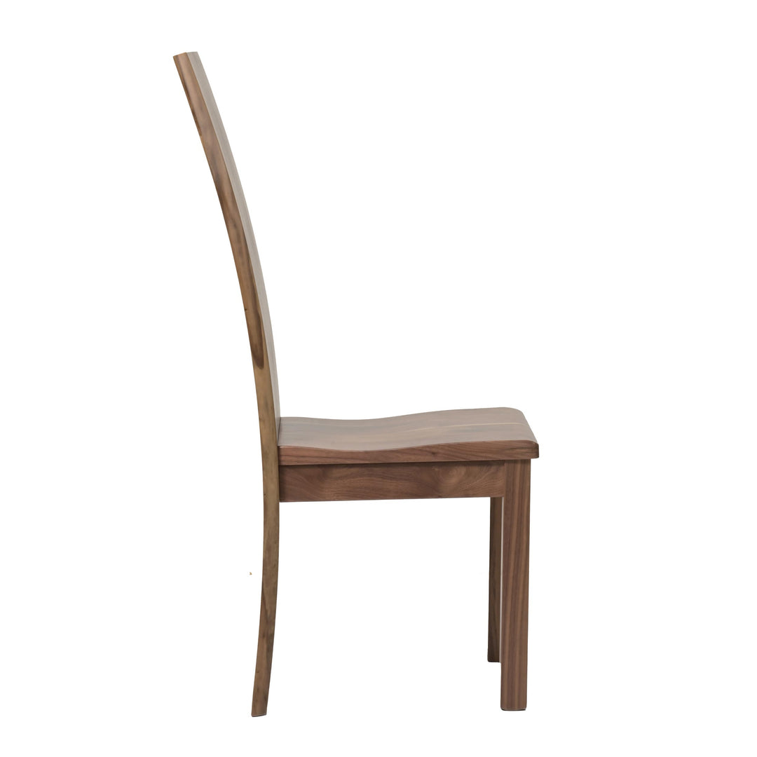 QW Amish Yellowstone Live Edge Side Chair