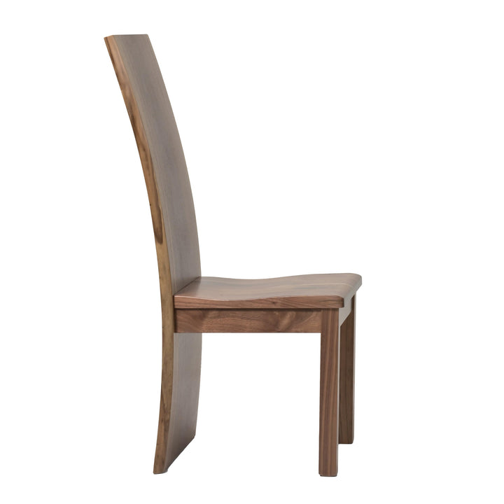 QW Amish Yellowstone Live Edge Side Chair