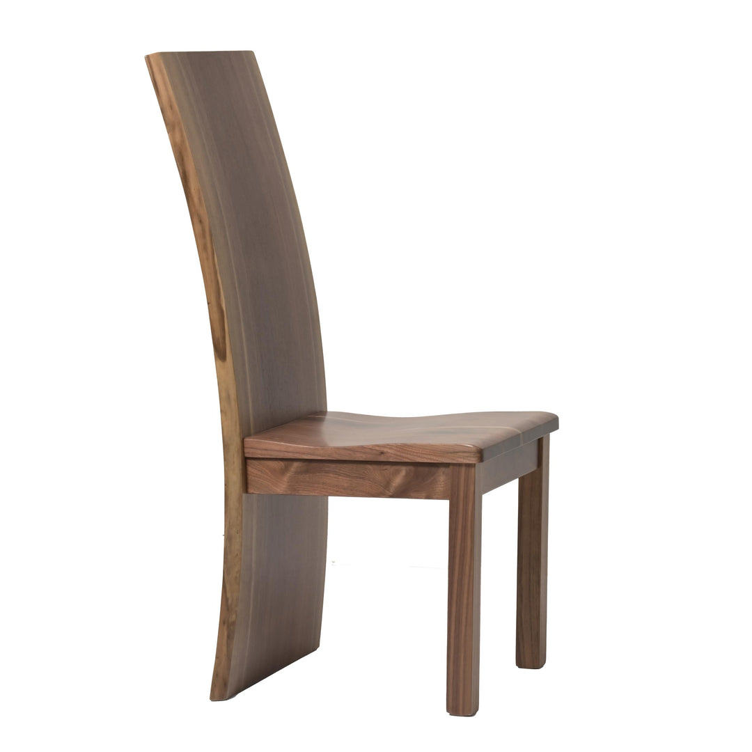 QW Amish Yellowstone Live Edge Side Chair