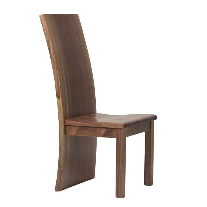 QW Amish Yellowstone Live Edge Side Chair