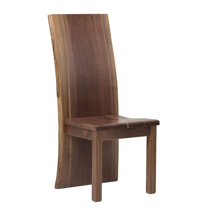 QW Amish Yellowstone Live Edge Side Chair