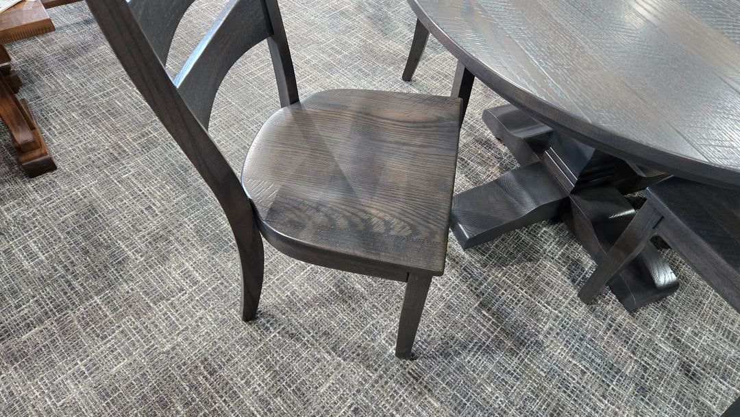 Clearance 'SM' Montana 44" Round Table + 4 Side Chair Set