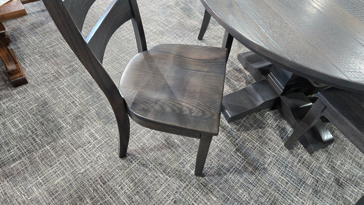 Clearance 'SM' Montana 44" Round Table + 4 Side Chair Set