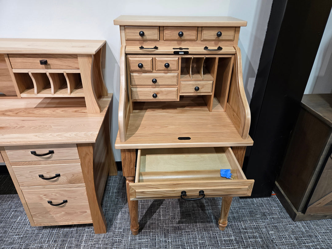 Clearance Mission 36" Roll-Top Desk