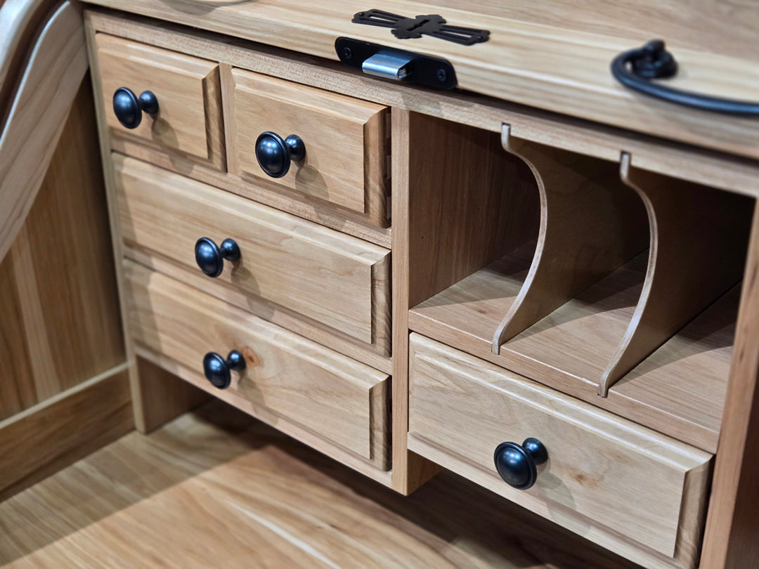 Clearance Mission 36" Roll-Top Desk