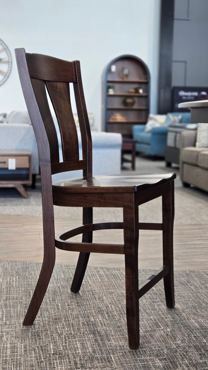 Clearance Hamilton 42x72x36"H w/2-12"Lvs and 6 Omaha 24" Side barchairs