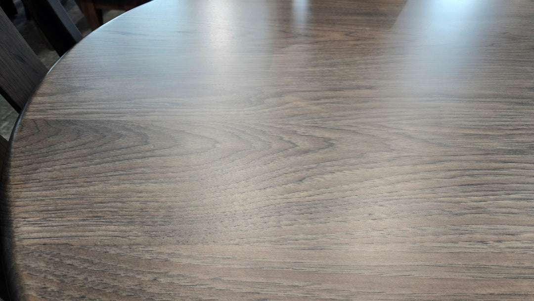 Clearance Franklin Single 42" Round Solid Top and 4 Urbana Side Chairs