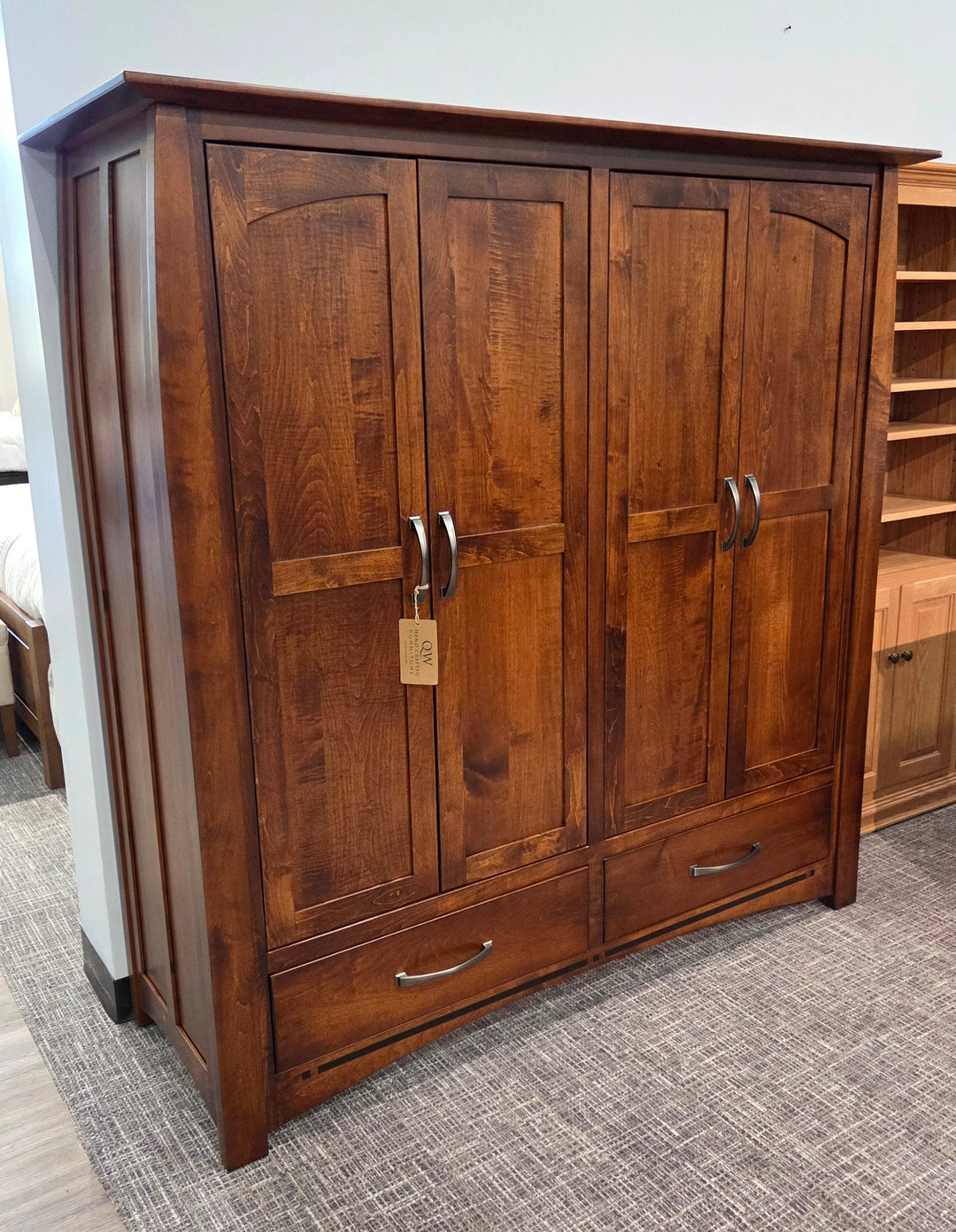 Clearance Boulder Creek Double Wardrobe