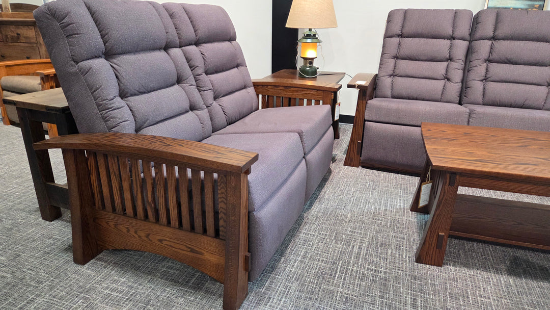 Clearance Craftsman Mission Deluxe Back 4pc Set