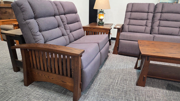Clearance Craftsman Mission Deluxe Back 4pc Set