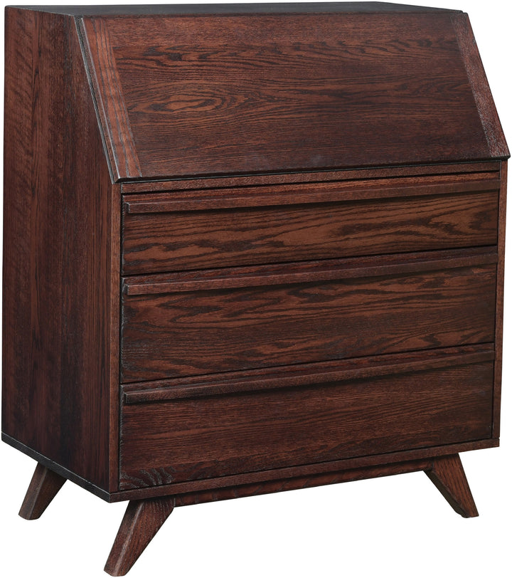 QW Amish 2030-B Mid Century Secretary Desk