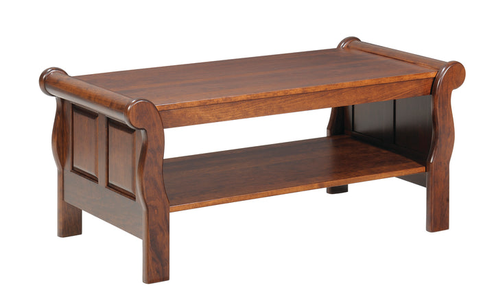 QW Amish Sleigh Coffee Table