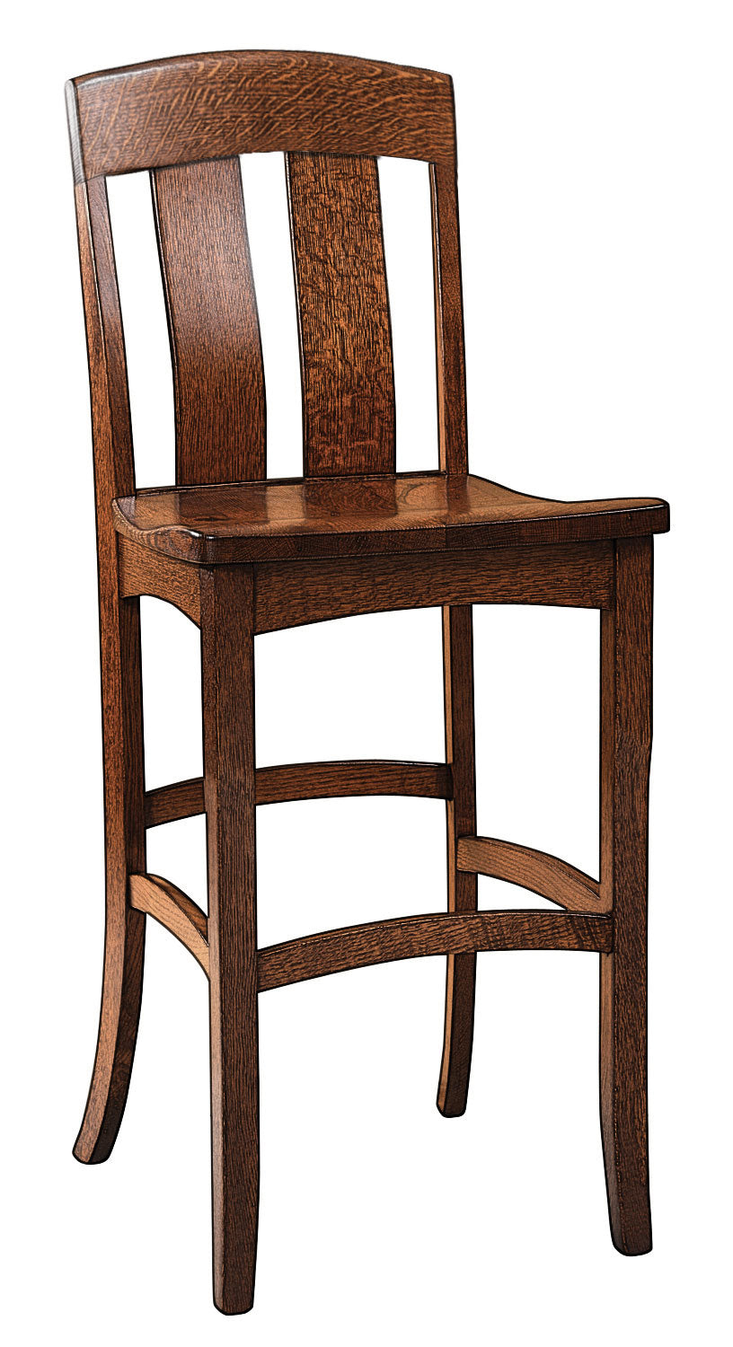 QW Amish Ashley Bar Chair