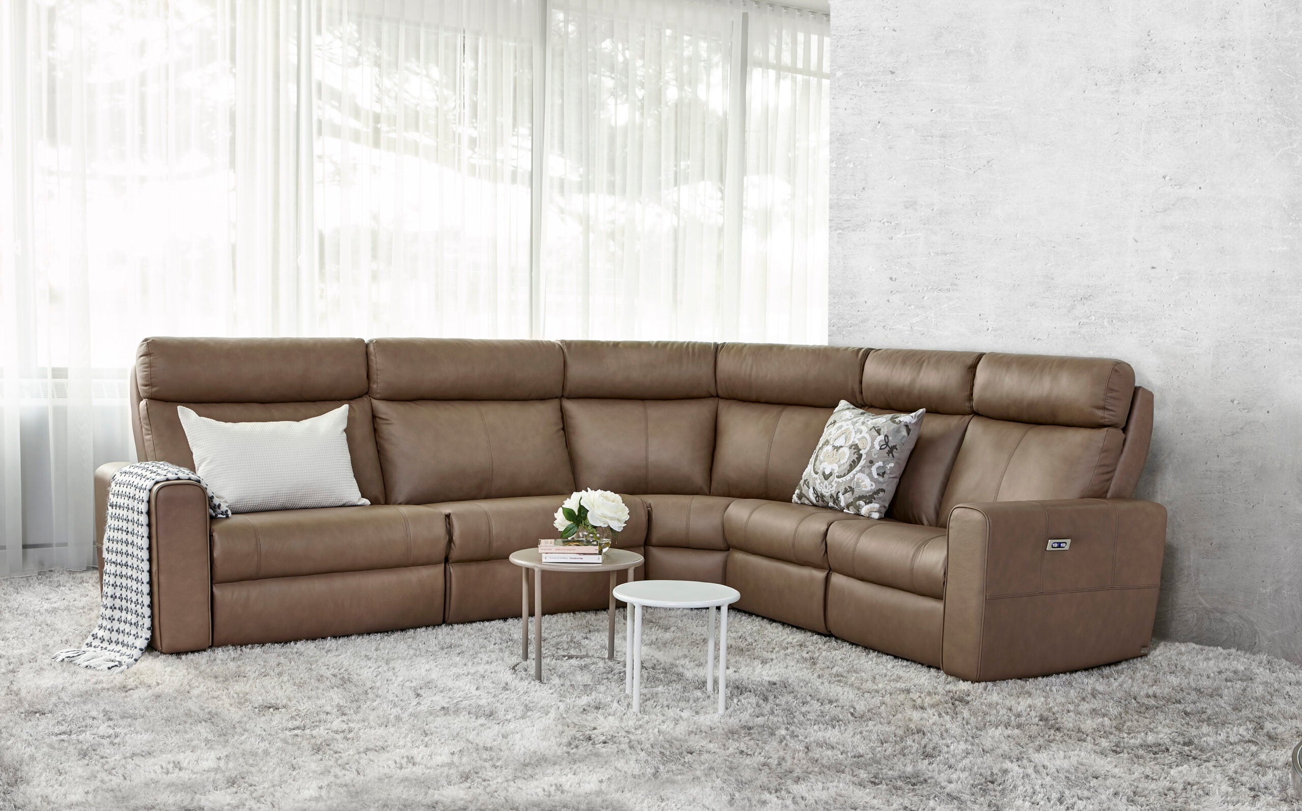 Elran best sale reclining sofa