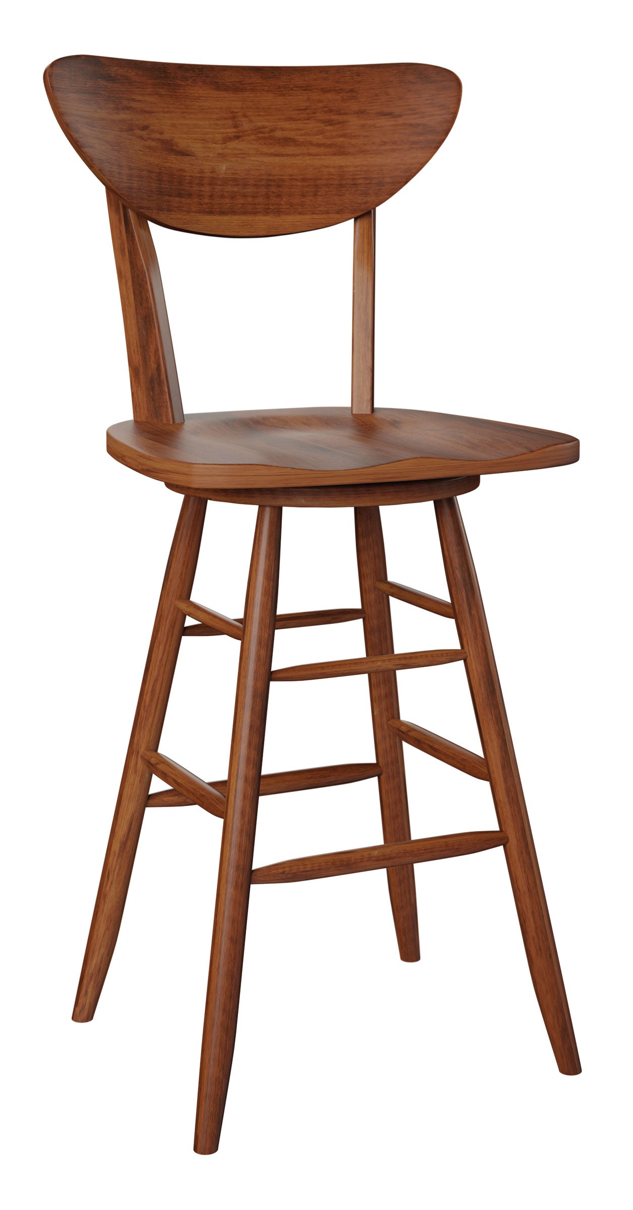 QW Amish Seymour Bar Chair - Thumbnail 2
