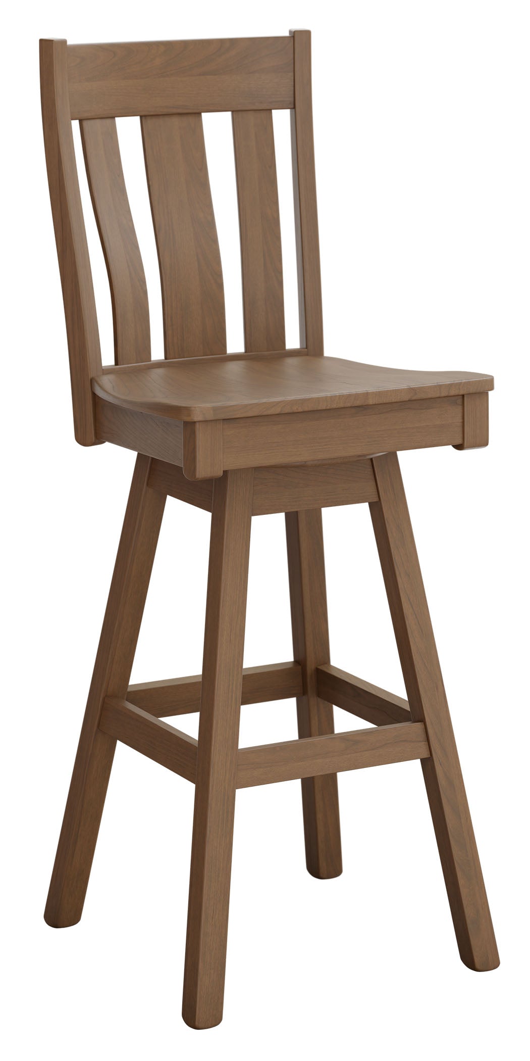 QW Amish Rochester Swivel Bar Chair