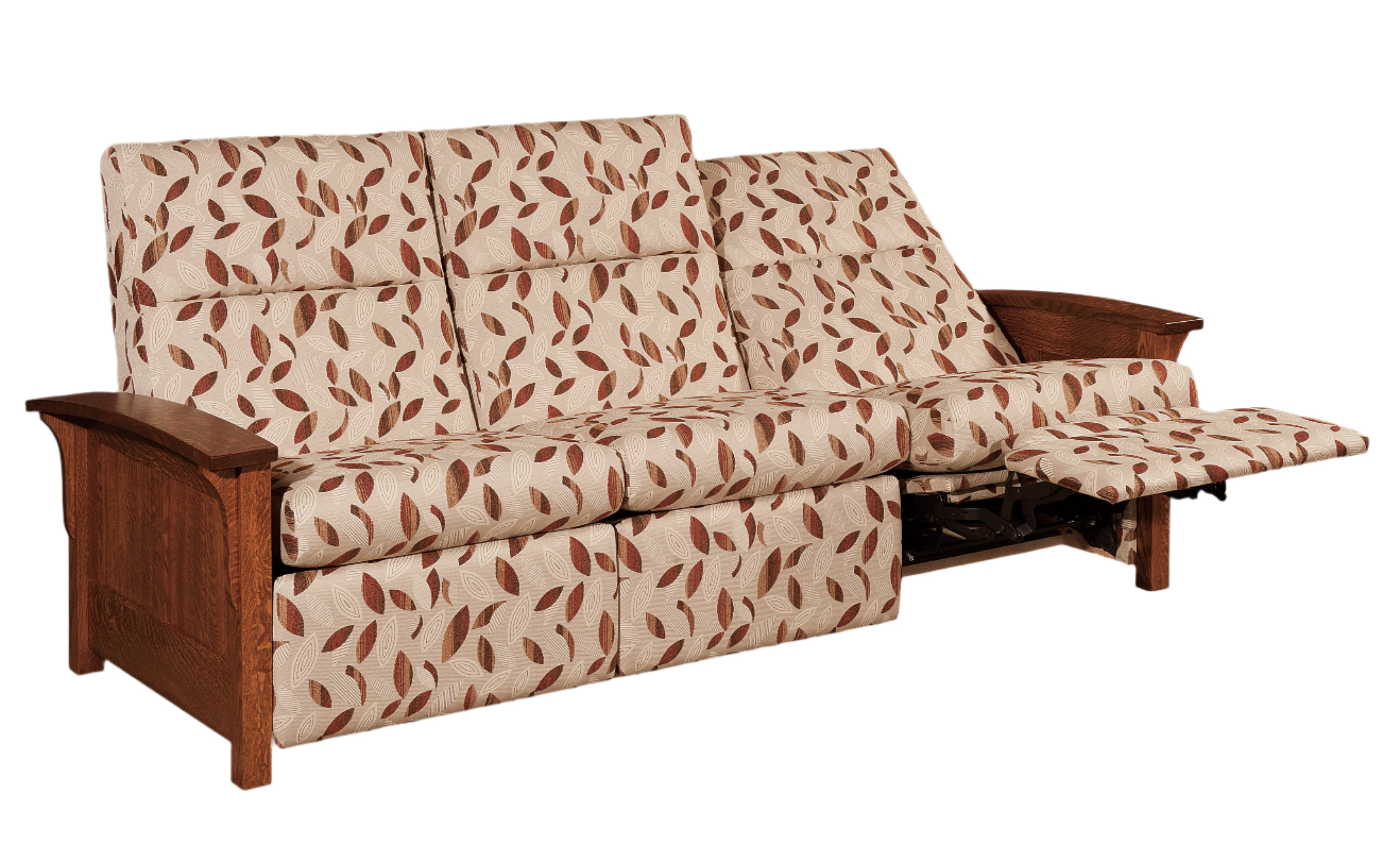 QW Amish Skyline Reclining Sofa - Thumbnail 2