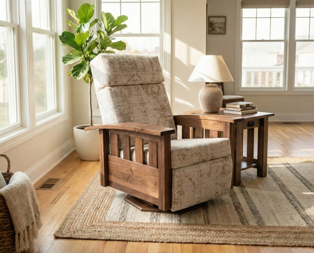 Timber Mission Swivel Glider Recliner