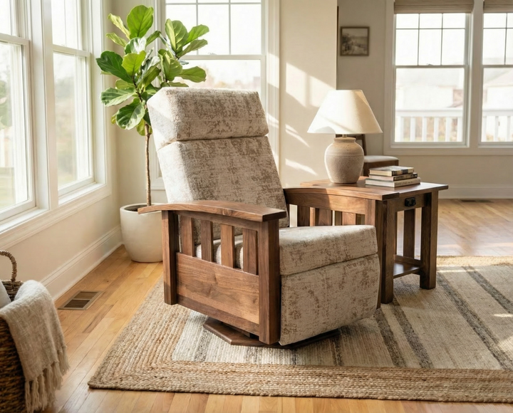 Timber Mission Swivel Glider Recliner