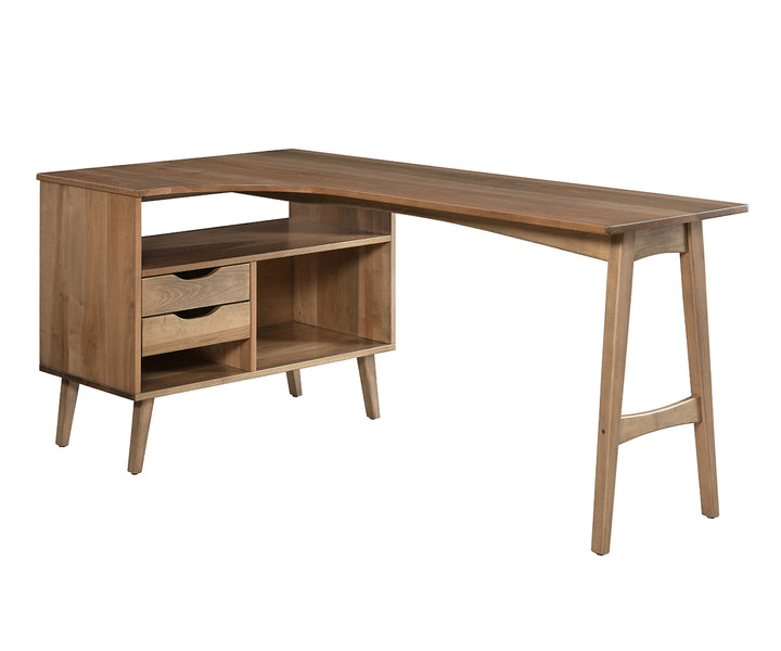 QW Amish Lake Mills Corner Desk