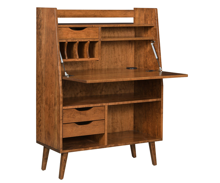 QW Amish Lake Mills Drop Front Desk