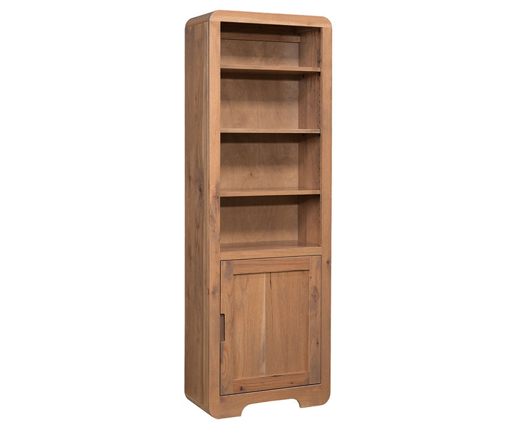 QW Amish Europa Bookcase with Door 24"x72"