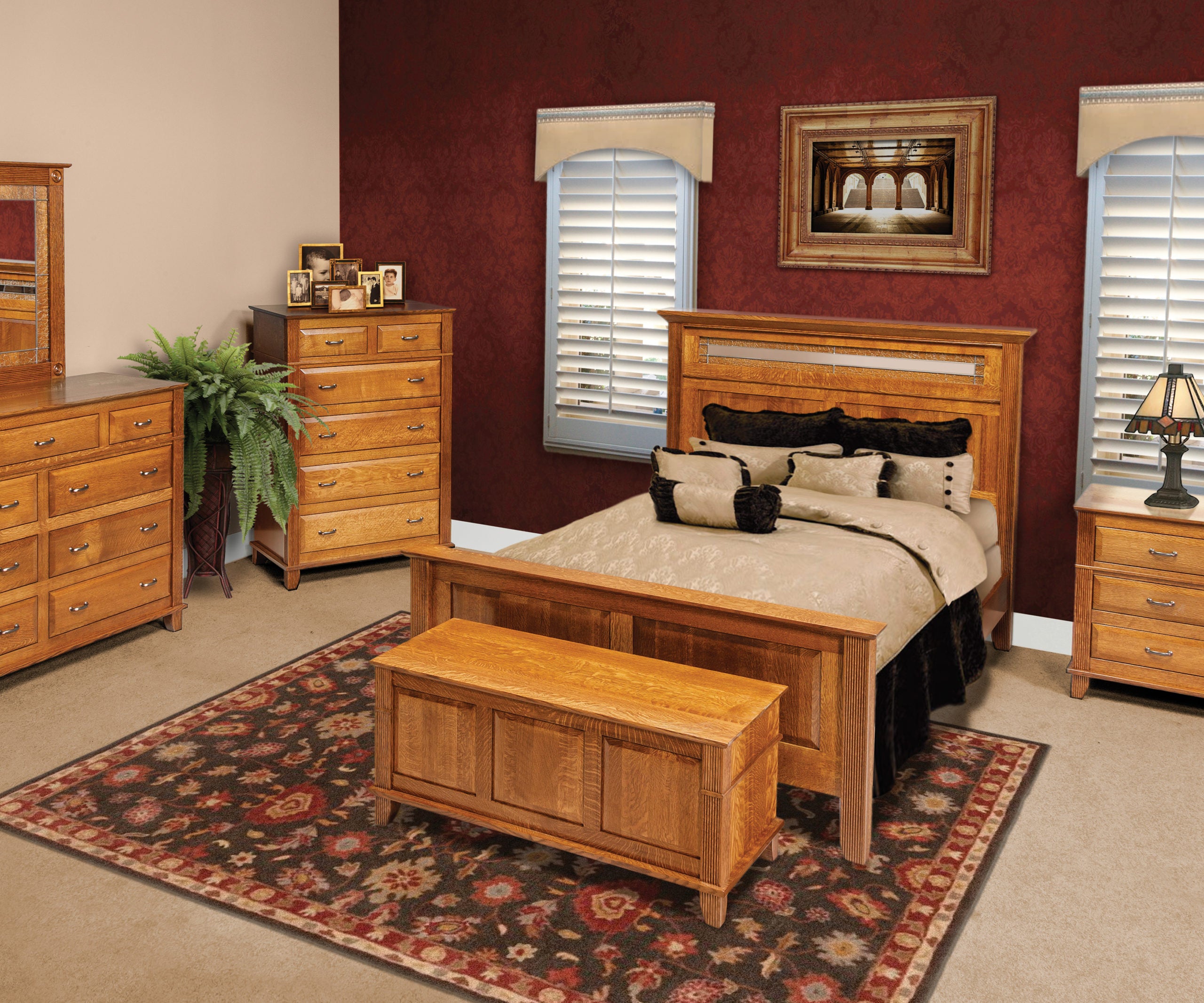 QW Amish Arlington Dresser - Thumbnail 2