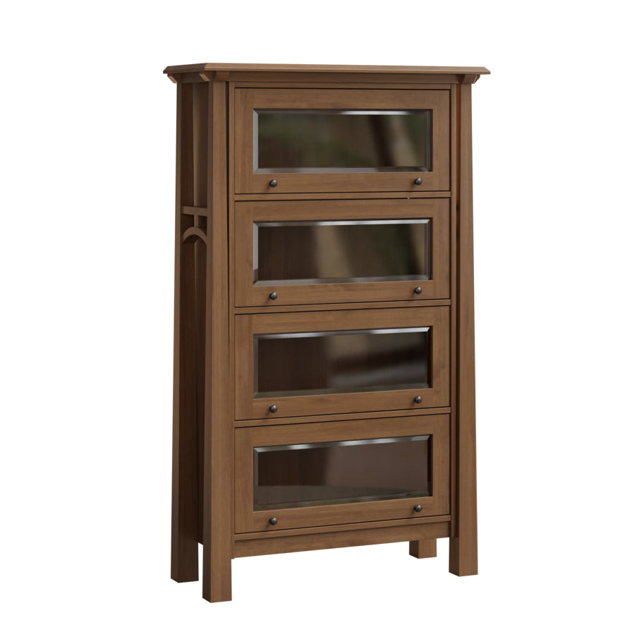 QW Amish Artesa Barrister Bookcase