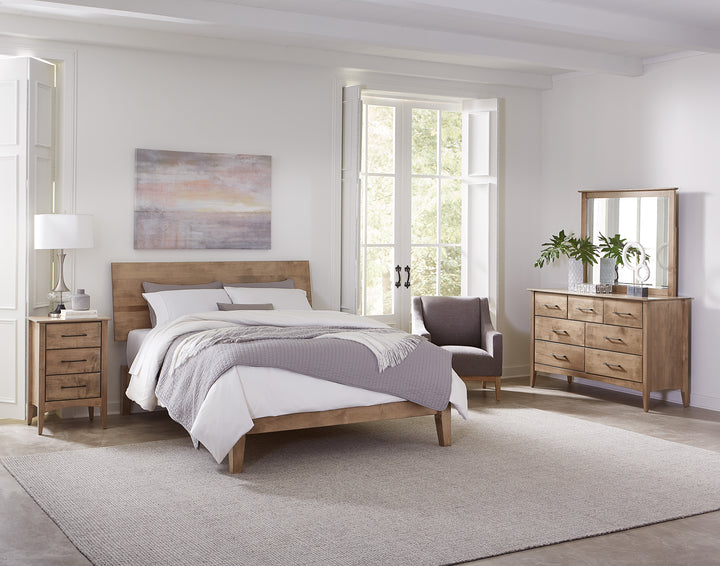 QW Amish Atlantic 7 Drawer Dresser w/ Optional Mirror