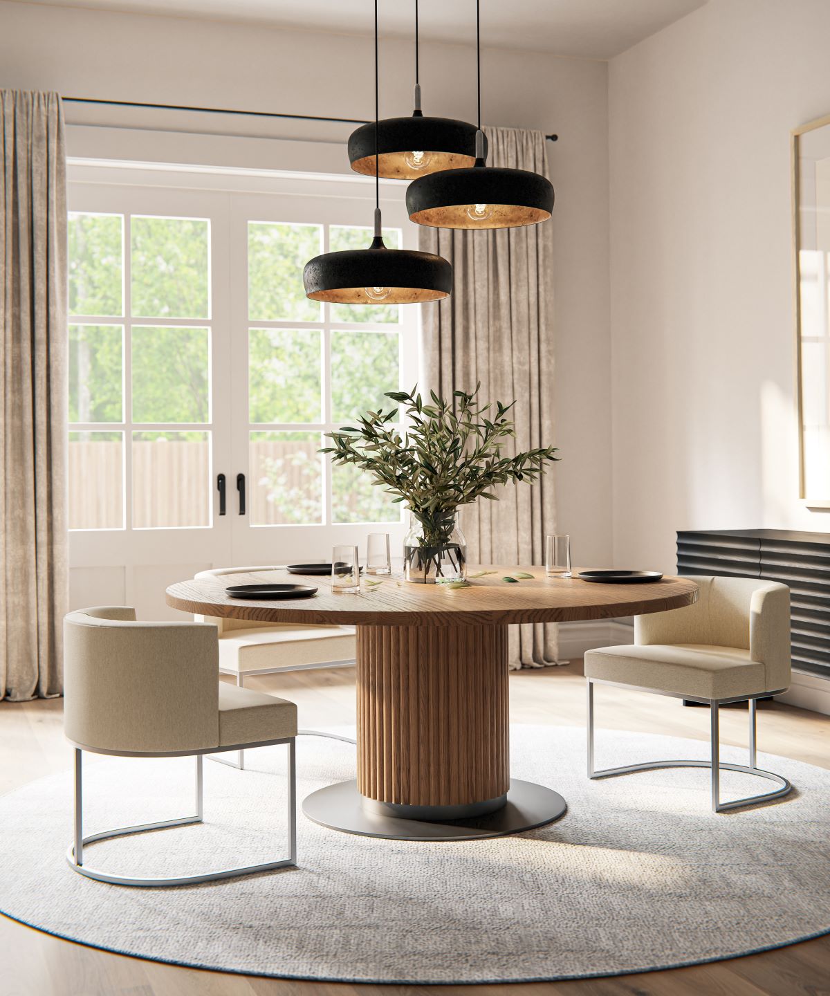 QW Amish Kenton Dining Table - Thumbnail 2