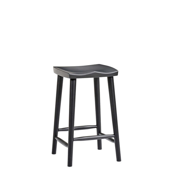 QW Amish Cambria Stool w/ Round Leg