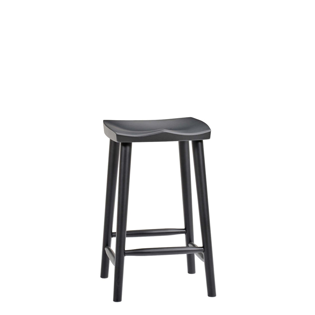 QW Amish Cambria Stool w/ Round Leg