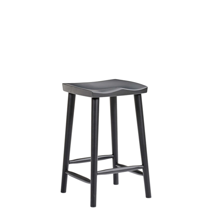 QW Amish Cambria Stool w/ Round Leg