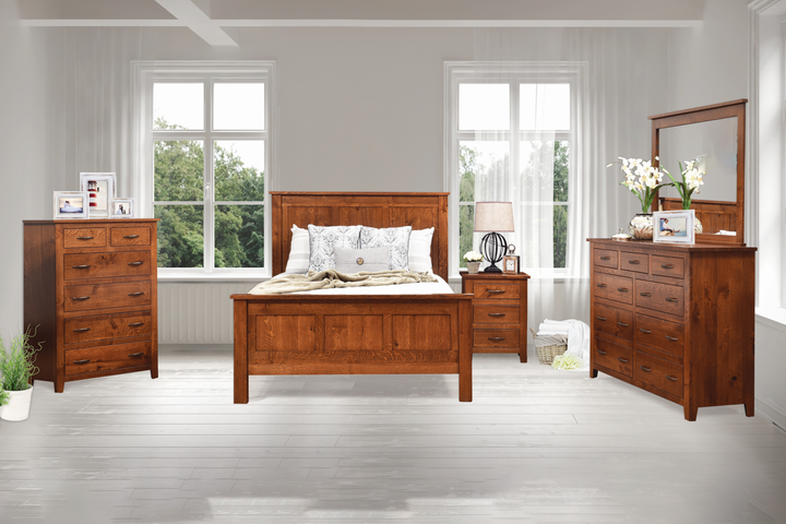 QW Amish Bloomfield Bed